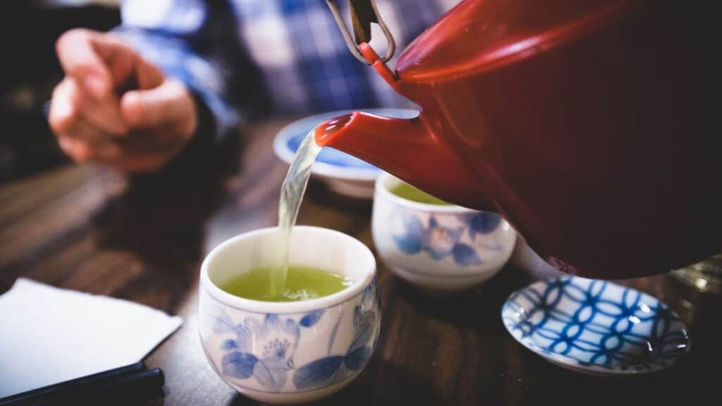 przygotowywanie zielonej herbaty